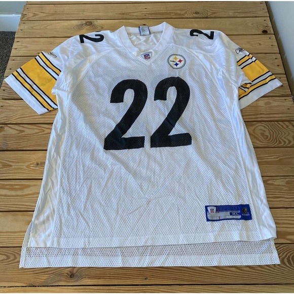Reebok Other - Reebok NFL Steelers Men’s White Staley #22 Jersey Size XL